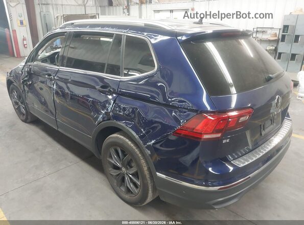 3VV3B7AX7RM178835 2024 VOLKSWAGEN TIGUAN Blue უკანა მარცხენა