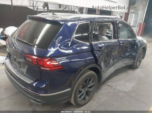 3VV3B7AX7RM178835 2024 VOLKSWAGEN TIGUAN Blue უკანა მარჯვენა