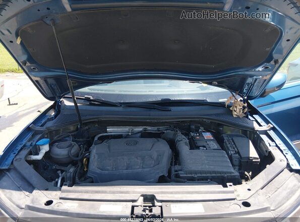 3VV3B7AX8JM047238 2018 VOLKSWAGEN TIGUAN Blue Vista trasera