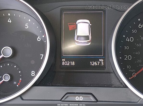 3VV3B7AX8JM047238 2018 VOLKSWAGEN TIGUAN Blue 