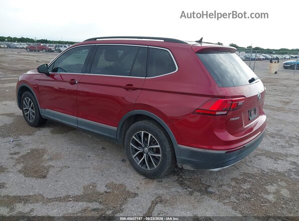 3VV3B7AX8LM011620 2020 VOLKSWAGEN TIGUAN Red Задня ліва чверть