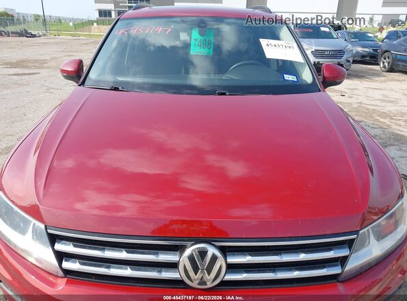 3VV3B7AX8LM011620 2020 VOLKSWAGEN TIGUAN Red Вид спереду