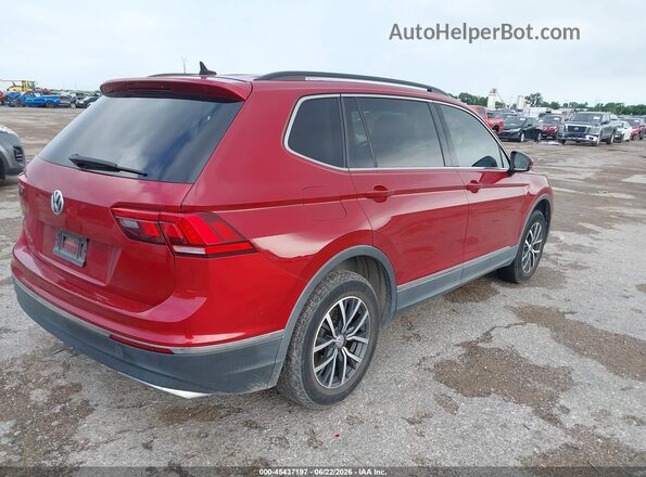 3VV3B7AX8LM011620 2020 VOLKSWAGEN TIGUAN Red Задня права чверть