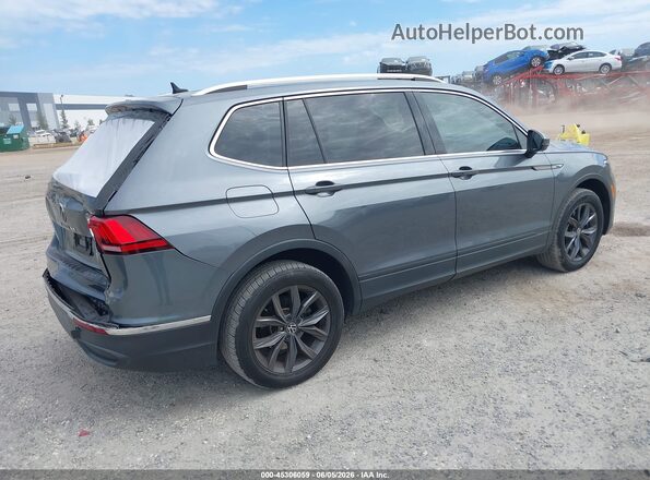 3VV3B7AX8NM092489 2022 VOLKSWAGEN TIGUAN Gray Задня права чверть