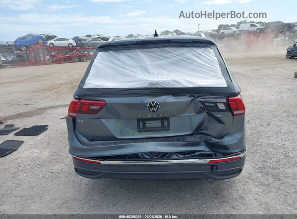 3VV3B7AX8NM092489 2022 VOLKSWAGEN TIGUAN Gray 