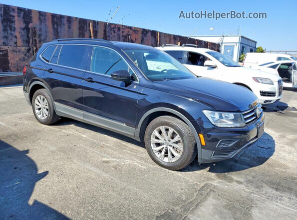 3VV3B7AX9JM214416 2018 VOLKSWAGEN TIGUAN Black Przód prawy