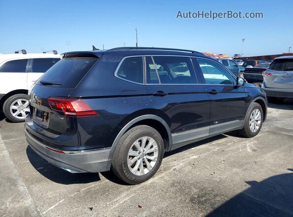 3VV3B7AX9JM214416 2018 VOLKSWAGEN TIGUAN Black Tył prawy