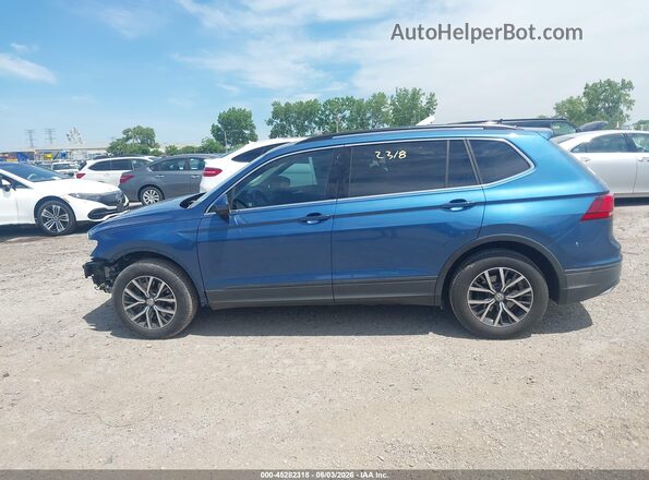 3VV3B7AX9KM013987 2019 VOLKSWAGEN TIGUAN Blue 