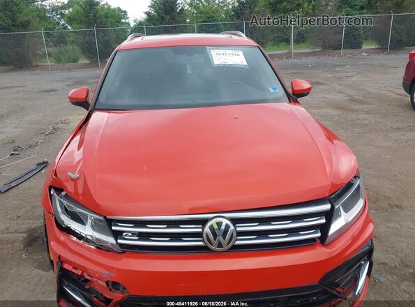 3VV3B7AX9KM039778 2019 VOLKSWAGEN TIGUAN Orange Widok zestawu wskaźników