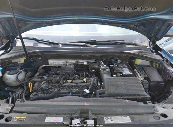3VV3B7AX9KM065698 2019 VOLKSWAGEN TIGUAN Blue Հետևի տեսք