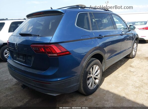 3VV3B7AX9KM065698 2019 VOLKSWAGEN TIGUAN Blue Հետևի աջ