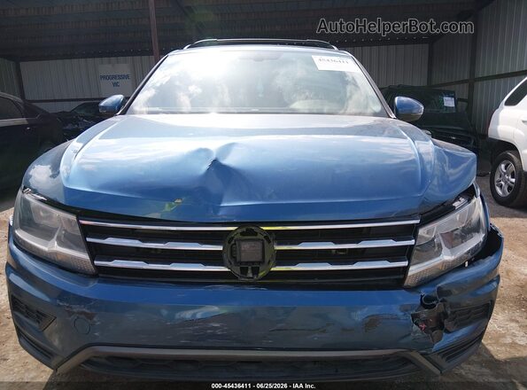 3VV3B7AX9KM065698 2019 VOLKSWAGEN TIGUAN Blue Սարքավորումների վահանակի տեսք