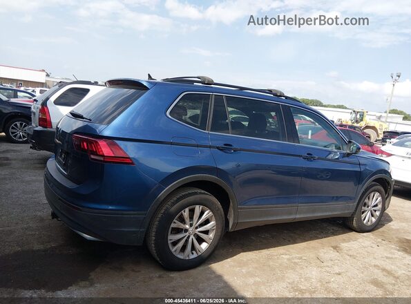3VV3B7AX9KM065698 2019 VOLKSWAGEN TIGUAN Blue Սալոնի հետևի տեսք