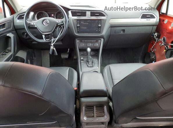 3VV3B7AX9KM094201 2019 VOLKSWAGEN TIGUAN Orange 
