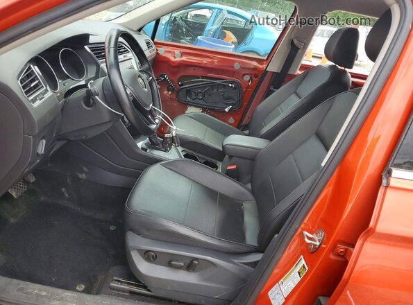 3VV3B7AX9KM094201 2019 VOLKSWAGEN TIGUAN Orange 