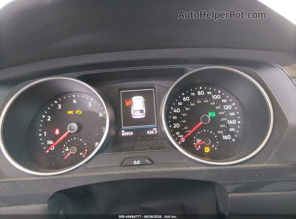 3VV3B7AX9KM194086 2019 VOLKSWAGEN TIGUAN Blue Vista de los asientos traseros
