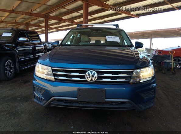 3VV3B7AX9KM194086 2019 VOLKSWAGEN TIGUAN Blue Vista del cuadro de instrumentos