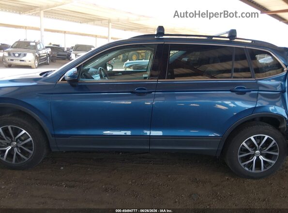 3VV3B7AX9KM194086 2019 VOLKSWAGEN TIGUAN Blue Vista interior de 360 grados