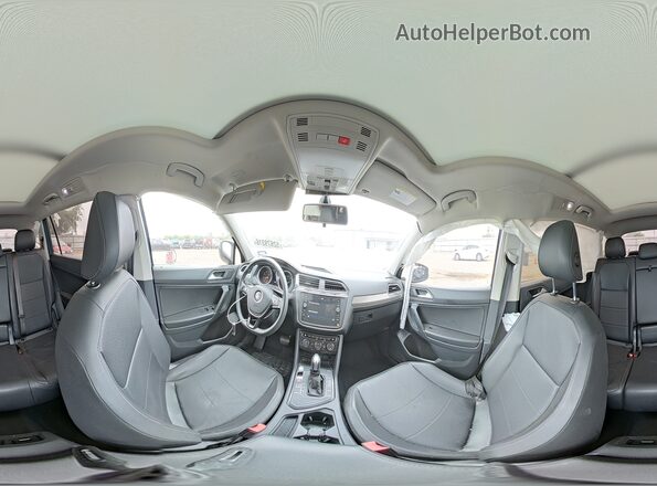 3VV3B7AX9LM058607 2020 VOLKSWAGEN TIGUAN Blue Vista interior de 360 grados