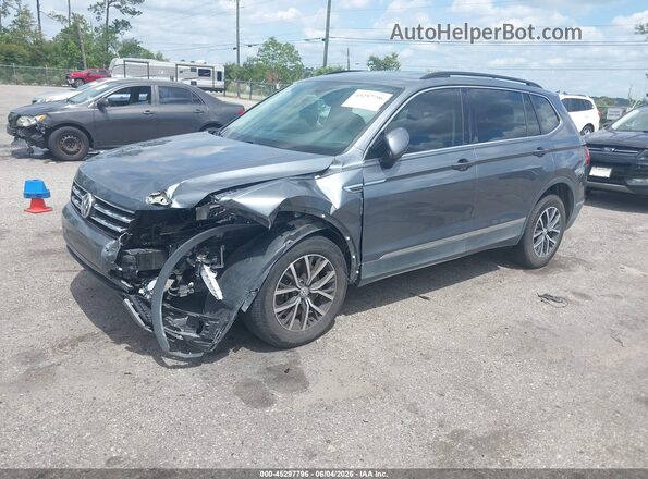 3VV3B7AX9LM157220 2020 VOLKSWAGEN TIGUAN Gray Передня ліва чверть