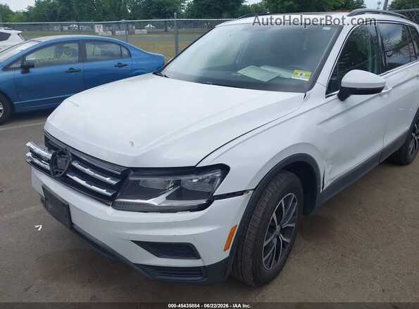 3VV3B7AX9MM049892 2021 VOLKSWAGEN TIGUAN Белый Вид спереди