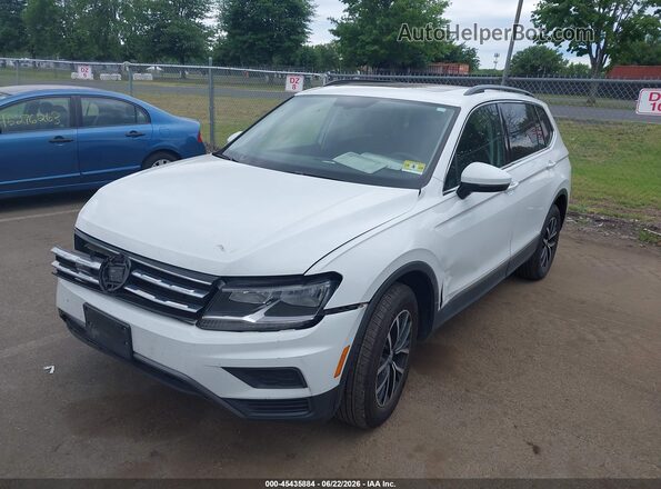 3VV3B7AX9MM049892 2021 VOLKSWAGEN TIGUAN Белый Передняя левая четверть