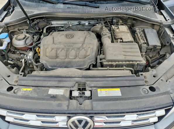 3VV3B7AX9MM067292 2021 VOLKSWAGEN TIGUAN Gray 