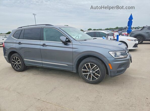3VV3B7AX9MM067292 2021 VOLKSWAGEN TIGUAN Gray 
