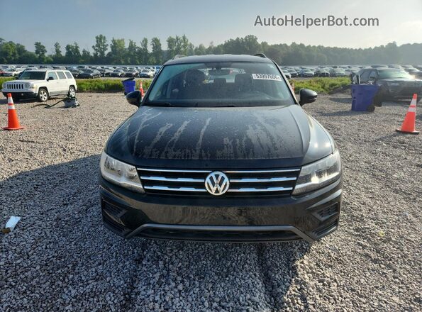 3VV3B7AX9MM140189 2021 VOLKSWAGEN TIGUAN Black Widok z przodu