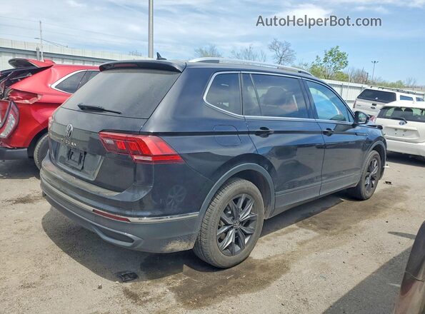 3VV3B7AX9RM074427 2024 VOLKSWAGEN TIGUAN Black Rear right