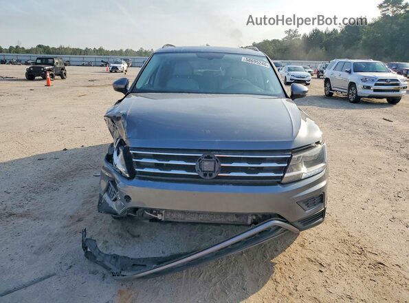 3VV3B7AXXJM205529 2018 VOLKSWAGEN TIGUAN Gray Вид спереду