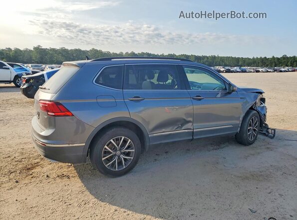 3VV3B7AXXJM205529 2018 VOLKSWAGEN TIGUAN Gray Задня права чверть