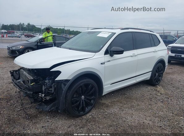3VV3B7AXXLM155654 2020 VOLKSWAGEN TIGUAN White Առջևի ձախ երեք քառորդ տեսարան