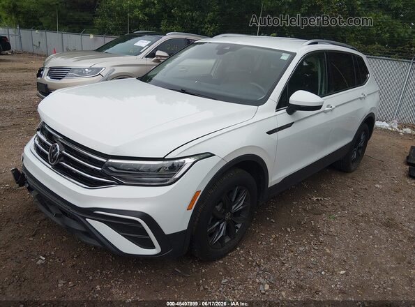 3VV3B7AXXRM042960 2024 VOLKSWAGEN TIGUAN White Առջևի ձախ երեք քառորդ տեսարան