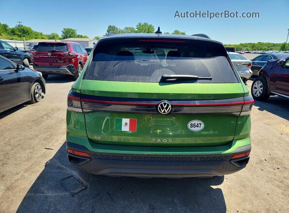 3VV3C7B22SM055689 2025 VOLKSWAGEN TAOS Green 