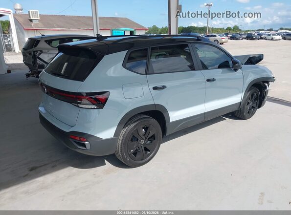 3VV3C7B25TM044204 2026 VOLKSWAGEN TAOS Blue Trasero derecho