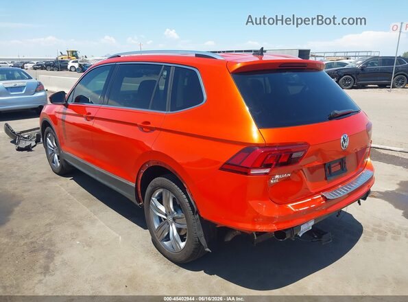 3VV4B7AX0KM039396 2019 VOLKSWAGEN TIGUAN Orange უკანა მარცხენა