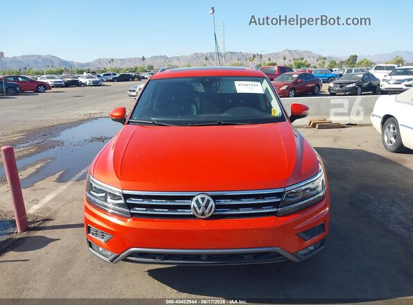 3VV4B7AX0KM039396 2019 VOLKSWAGEN TIGUAN Orange უკანა სალონის ხედი