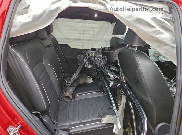 3VV4B7AX0RM069945 2024 VOLKSWAGEN TIGUAN Бордовый Вид задней части салона