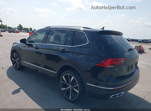 3VV4B7AX1NM174018 2022 VOLKSWAGEN TIGUAN Black Tył lewy