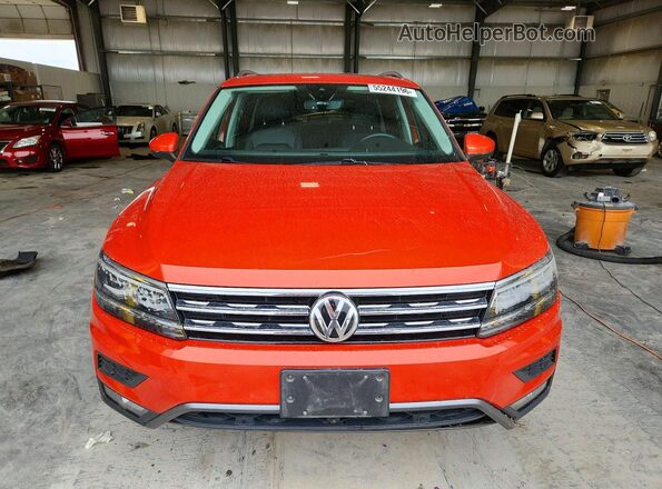 3VV4B7AX2KM059570 2019 VOLKSWAGEN TIGUAN Orange Вид спереду