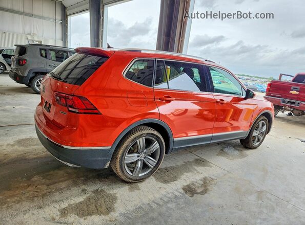 3VV4B7AX2KM059570 2019 VOLKSWAGEN TIGUAN Orange Задня права чверть