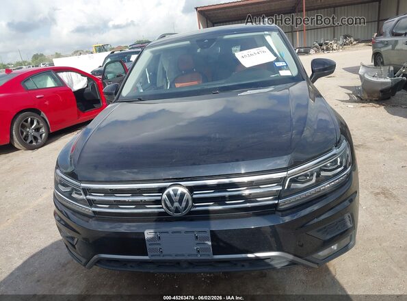 3VV4B7AX2KM154047 2019 VOLKSWAGEN TIGUAN Black Widok zestawu wskaźników