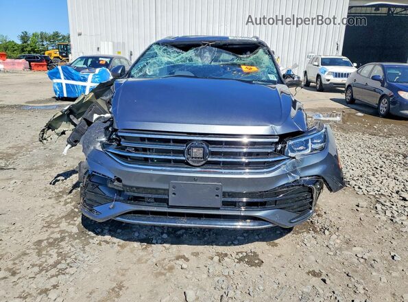 3VV4B7AX2NM004198 2022 VOLKSWAGEN TIGUAN Gray Widok z przodu