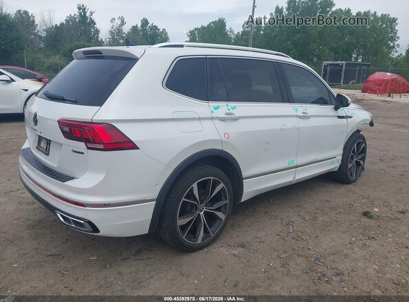 3VV4B7AX2NM102650 2022 VOLKSWAGEN TIGUAN White უკანა მარჯვენა