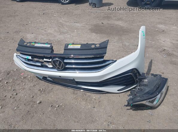 3VV4B7AX2NM102650 2022 VOLKSWAGEN TIGUAN White ხელსაწყოთა პანელის ხედი