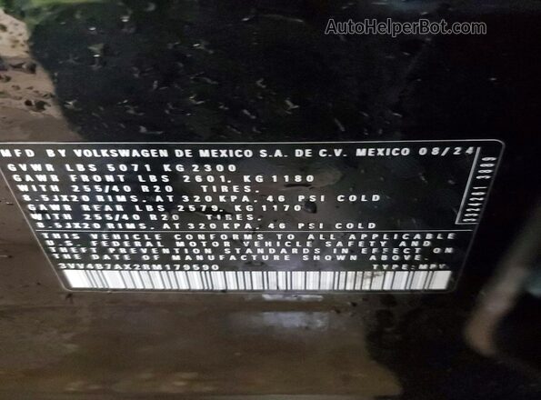 3VV4B7AX2RM179590 2024 VOLKSWAGEN TIGUAN Black 