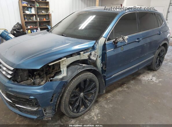 3VV4B7AX3LM123665 2020 VOLKSWAGEN TIGUAN Синий Вид спереди
