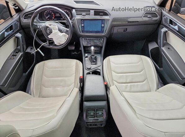 3VV4B7AX4JM075235 2018 VOLKSWAGEN TIGUAN Gray Вид панелі приладів