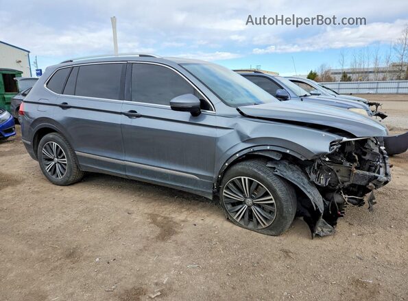 3VV4B7AX4JM075235 2018 VOLKSWAGEN TIGUAN Gray Передня права чверть